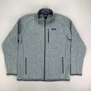 Patagonia Light Gray Heather Full-Zip Jacket